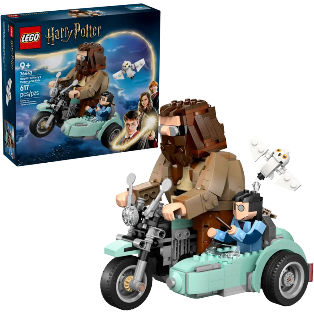 LEGO 76443 Harry Potter Hagrid and Harry's Motorcycle 617 Pieces Image 2