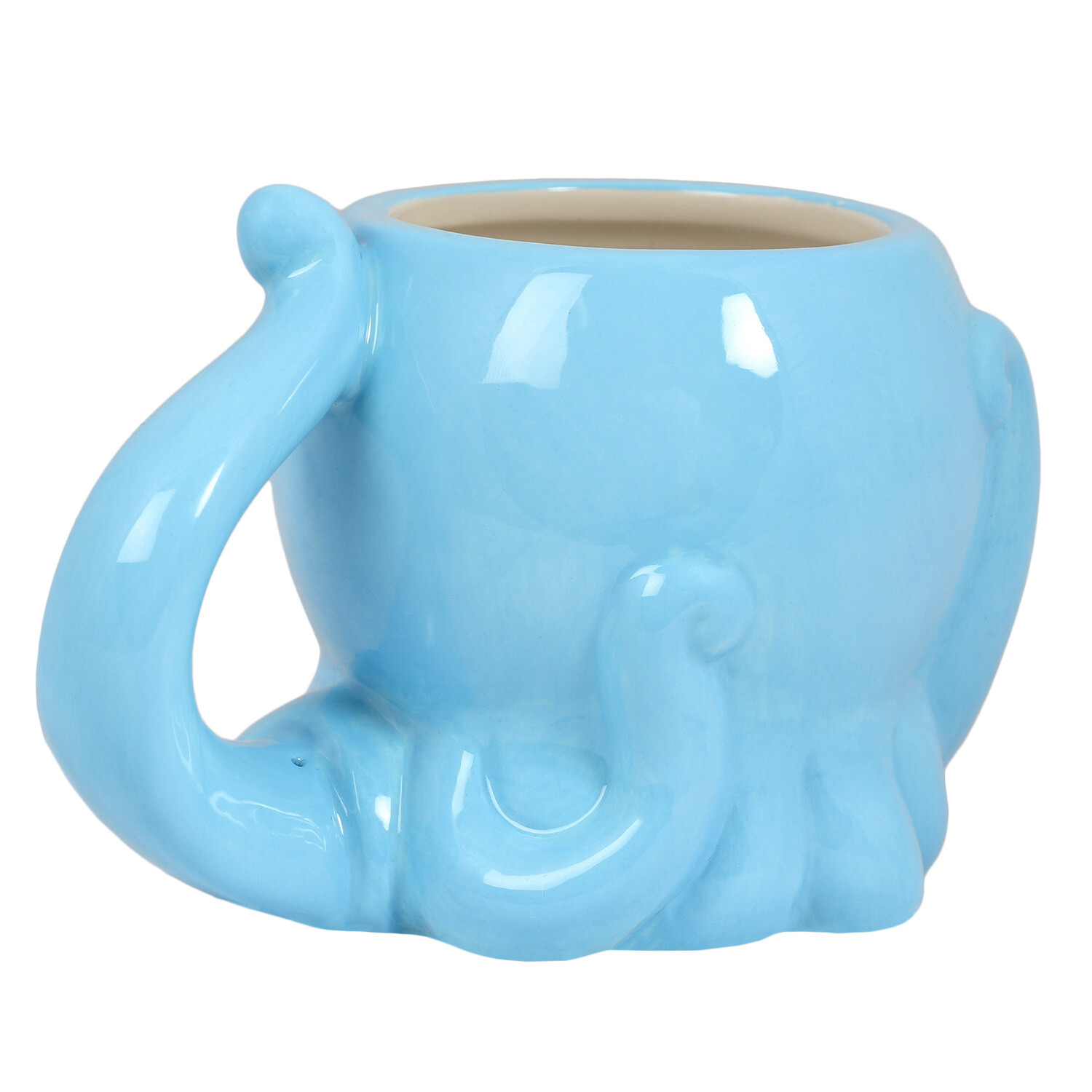 3D Octopus Mug - Blue Image 3