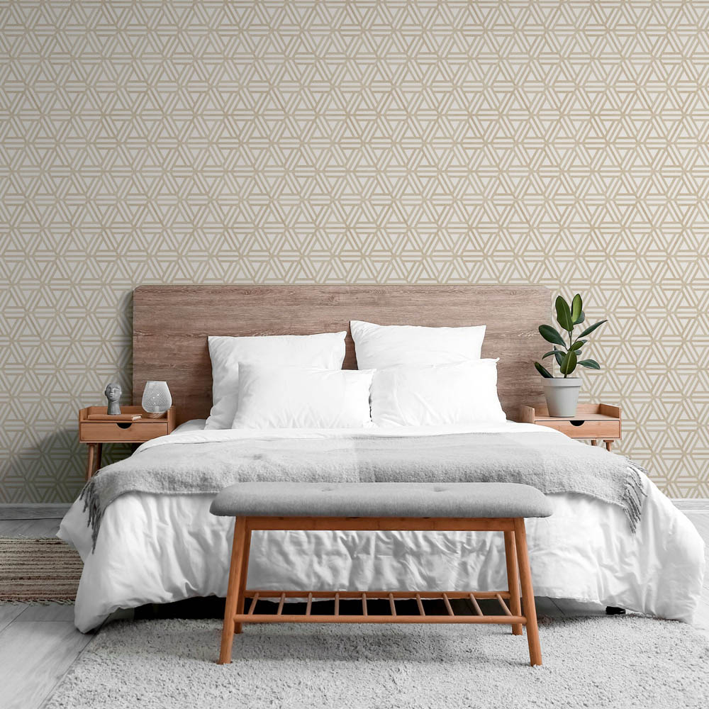 Arthouse Japandi Wood Multicolour Wallpaper Image 5