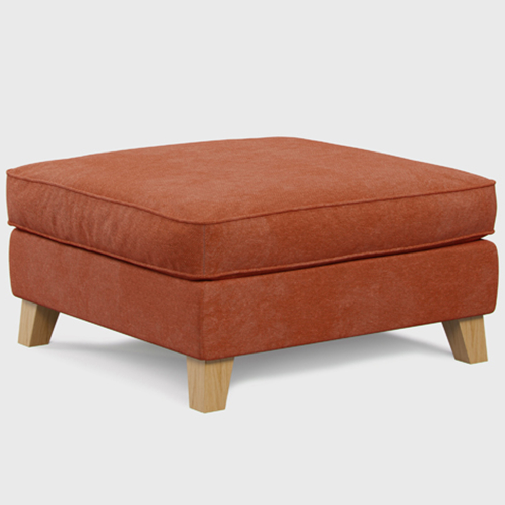Marlon City Terracota Footstool Image 2
