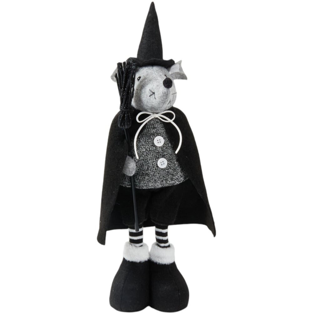 Festive Halloween Standing Mouse Black Image 1