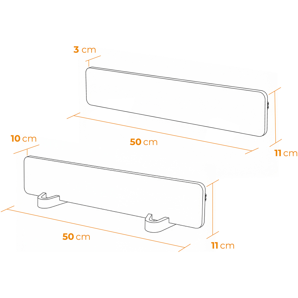 Acantha Adam MouldPro White Anti-Mould Heater 50W Image 9
