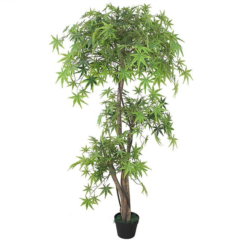 Leaf Artificial Japanese Maple Tree Pot 150cm Image 1