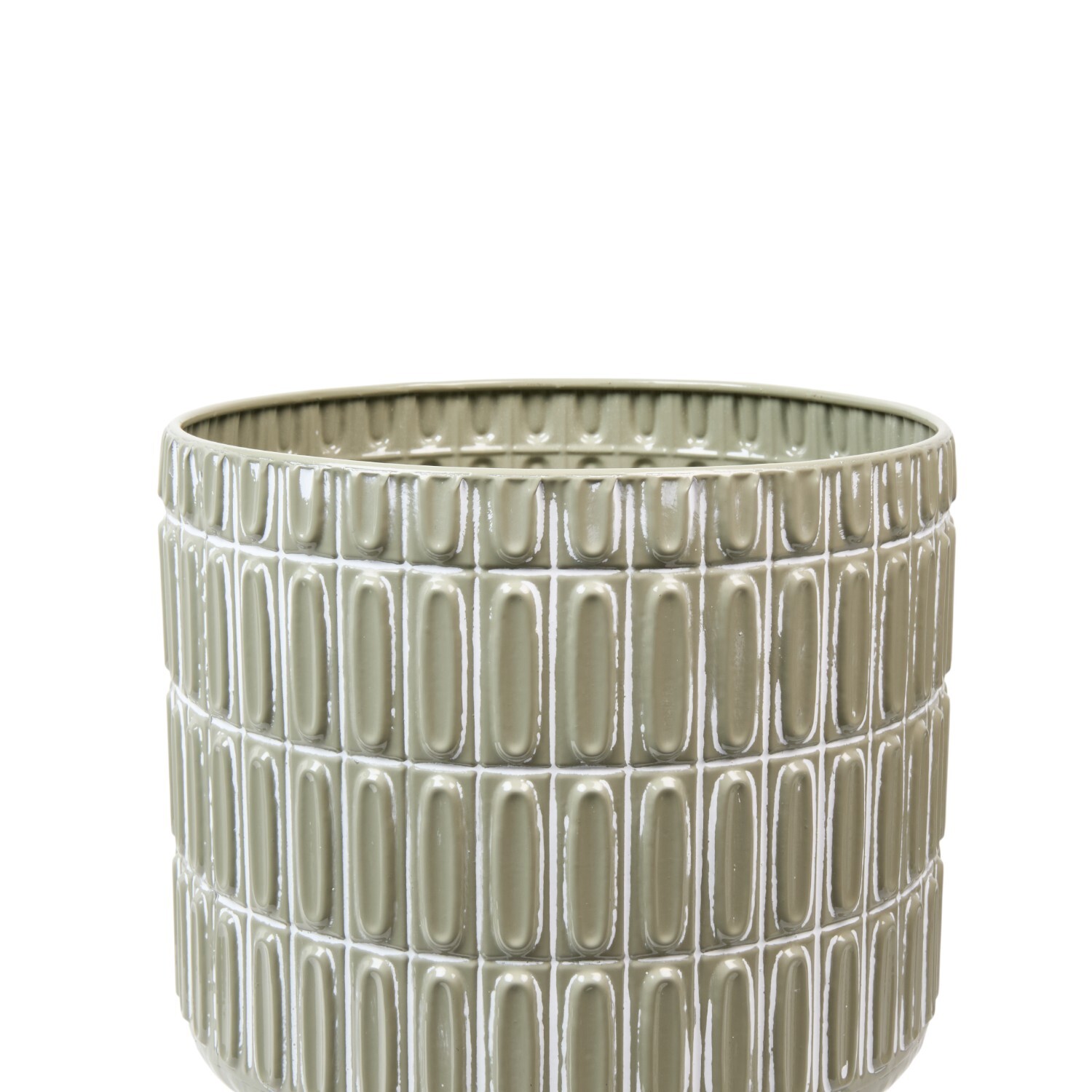 Isla Large Footed Planter Sage Green Image 3