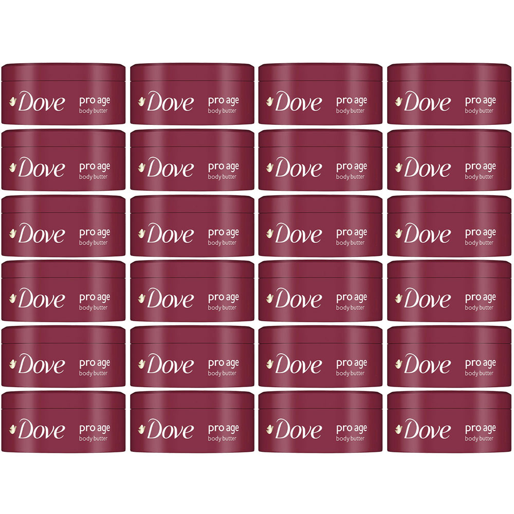 Dove Pro Age Olive Oil Body Butter Cream 250ml 24 Pack Image 1