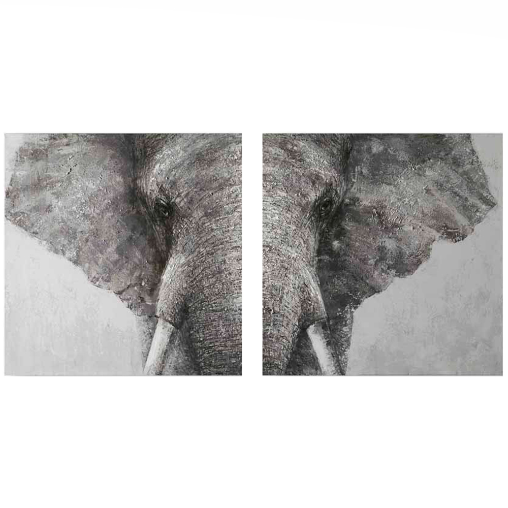 Art For The Home Majestic Elephant Set of 2 Image