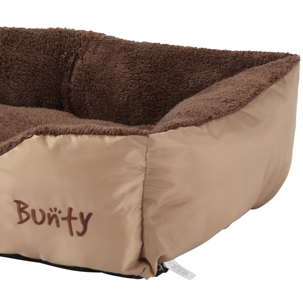Bunty Deluxe XX Large Cream Soft Pet Basket Bed Image 4