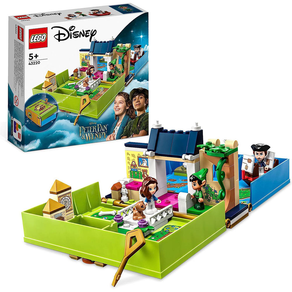 LEGO 43220 Disney Peter Pan and Wendy Classic Animation Set Image 3