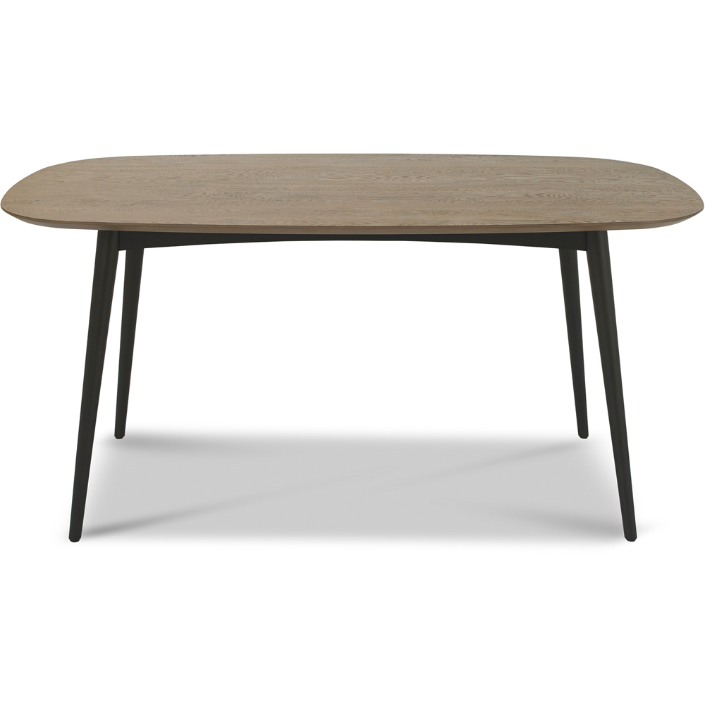 Bentley Designs 6 Seater Vintage Weathered Oak Dining Table Image 3
