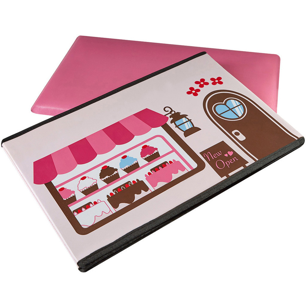 Premier Housewares Pink Cake Shop Storage Box and Seat Image 4