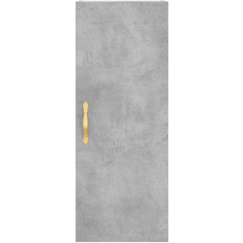 vidaXL 2 Door Concrete Grey Highboard Image 6