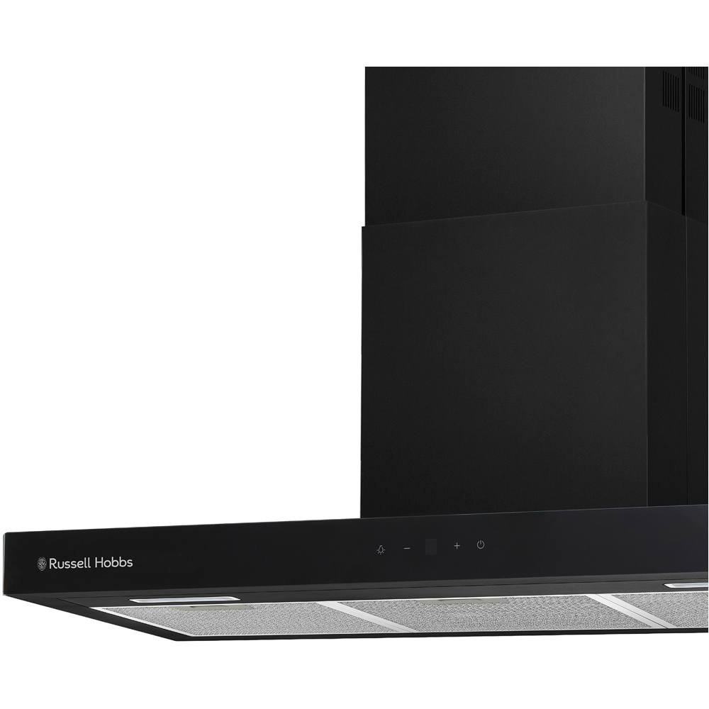 Russell Hobbs RHGCH903B Black T-Shaped 90cm Chimney Cooker Hood Image 3