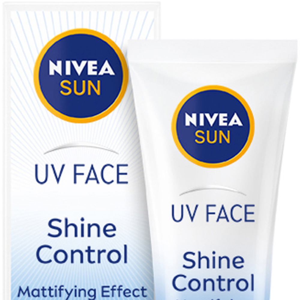 Nivea Sun UV Face Shine Control Sun Cream SPF50 50ml Image 2