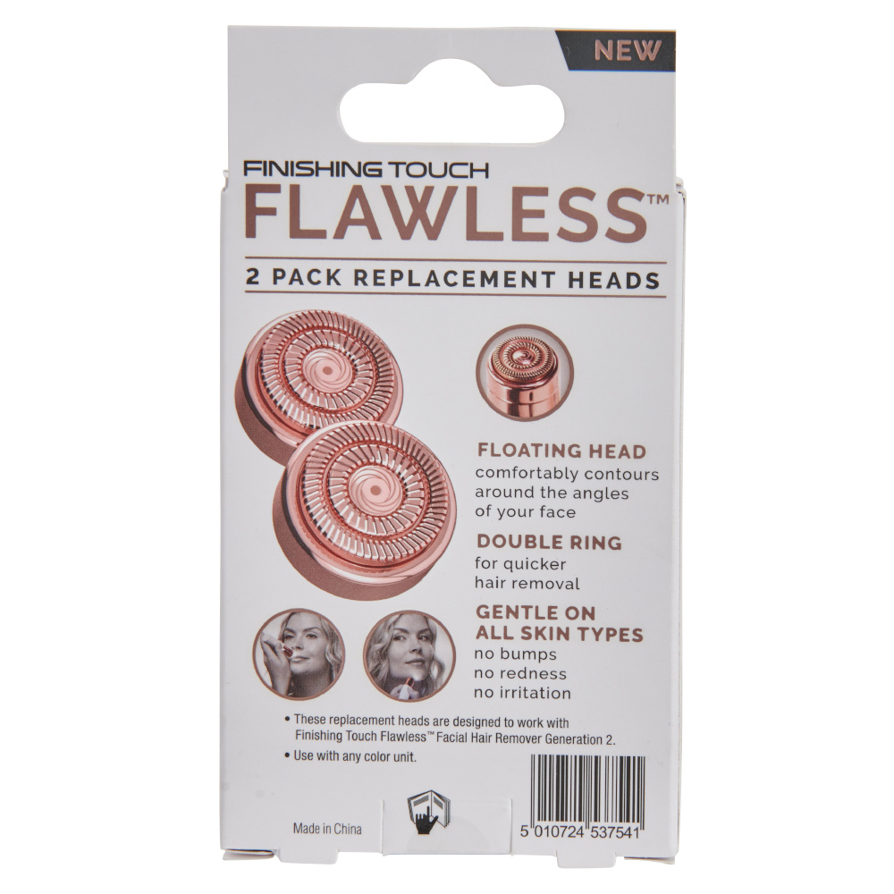 Finishing Touch Flawless Replacement Heads 2 Pack Wilko