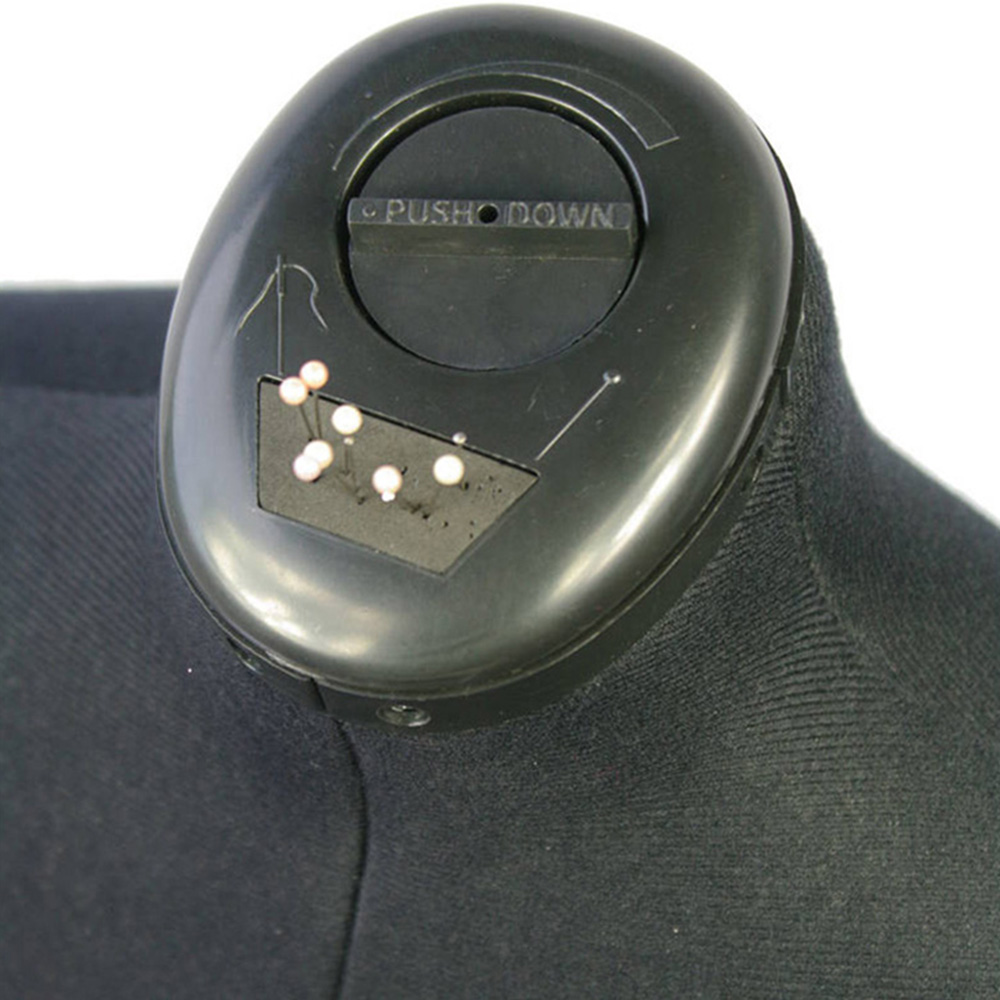 Sewing Online 023817-Black Black Adjustable 8-Part Dressmakers Dummy with Hem Marker Medium Image 5
