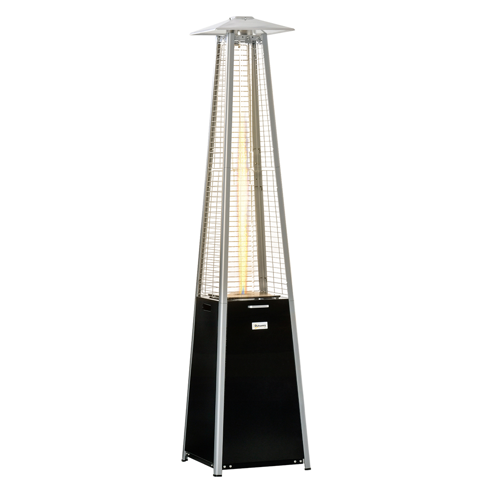 Outsunny Pyramid Outdoor Gas Heater 11.2KW Image 1