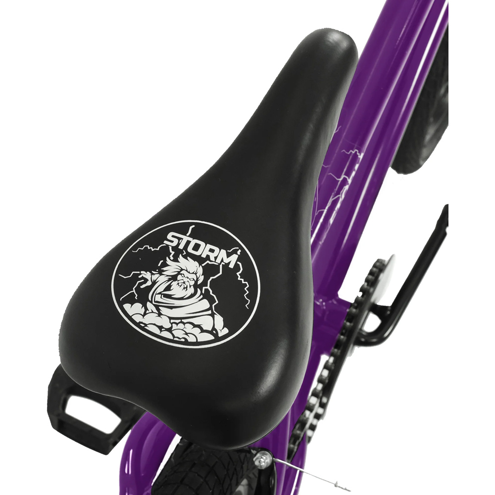 Falcon Storm 20-inch Purple BMX Bike Image 9