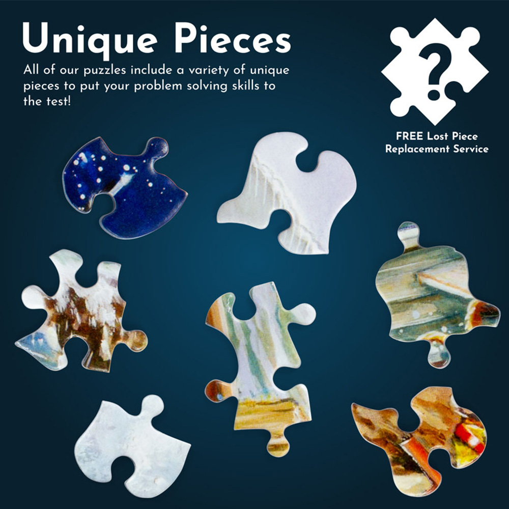 The House of Puzzles No 16 With Love From Santa Big 500 Piece Jigsaw Puzzle Image 2