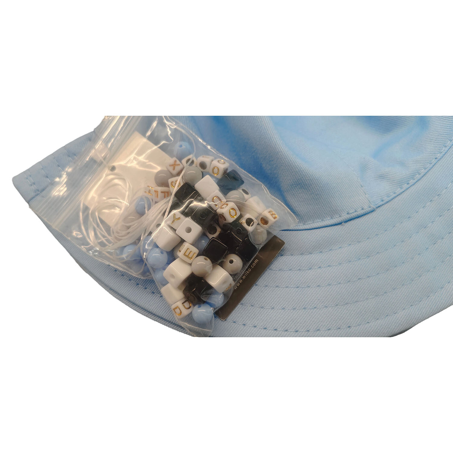 Personalise Your Own Bucket Hat for Kids Pink or Blue Image 5