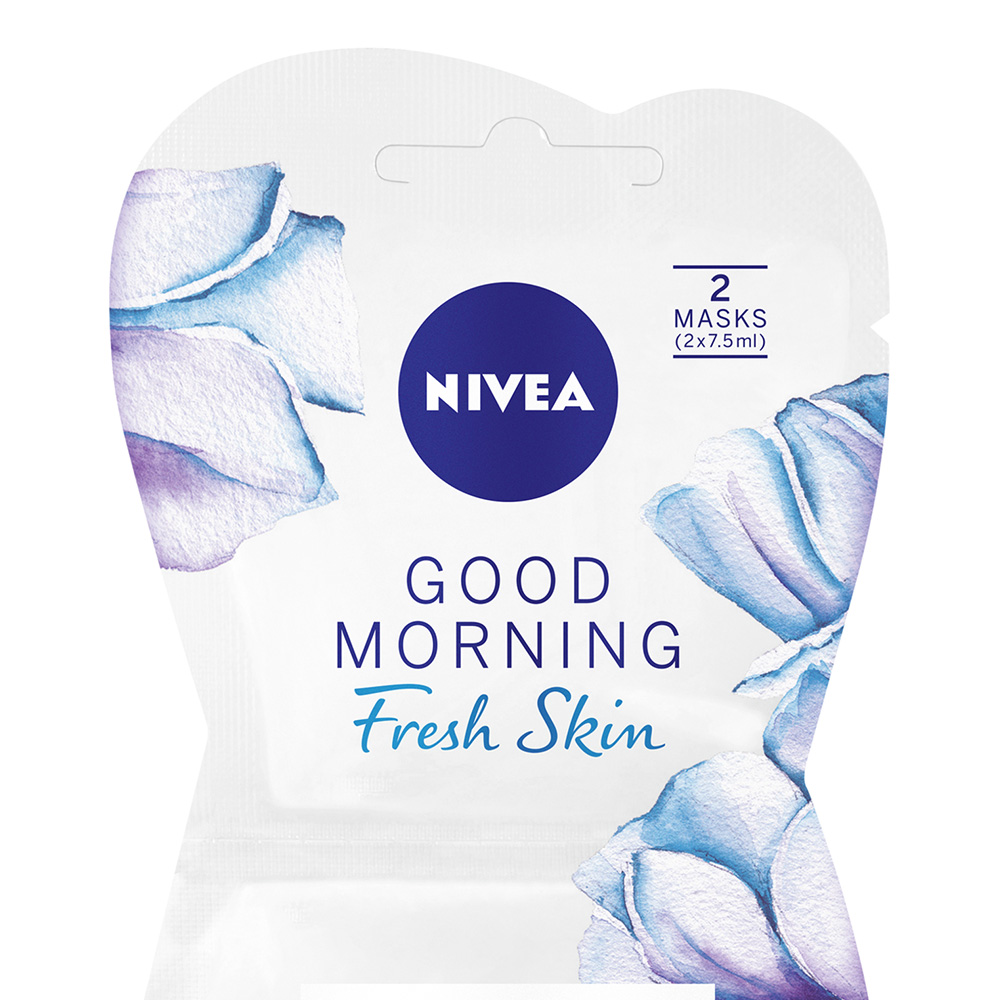 Nivea Good Morning Fresh Skin Refreshing Face Mask 2 Pack Image 2