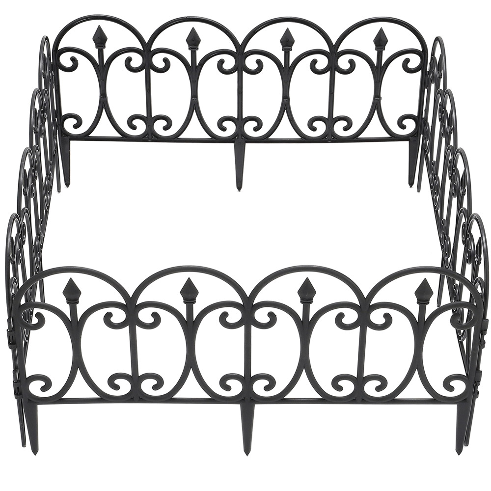 Living and Home 6 Pieces Decorative Garden Picket Fence Image 4