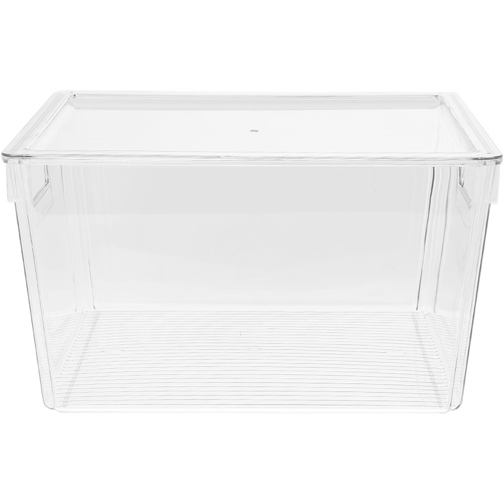 Living and Home 12 Piece Clear Stackable Fridge Organiser Set Image 4