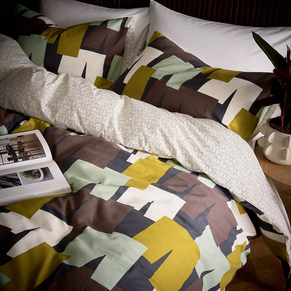 Helena Springfield Mika Super King Size Multicolour Duvet Set Image 4