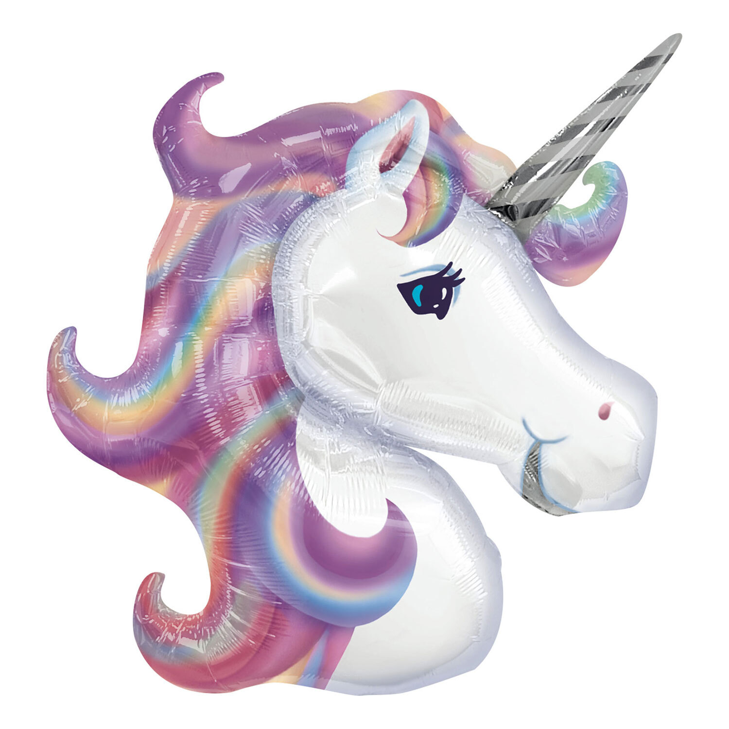 Supershape Large Unicorn Foil Balloon Image