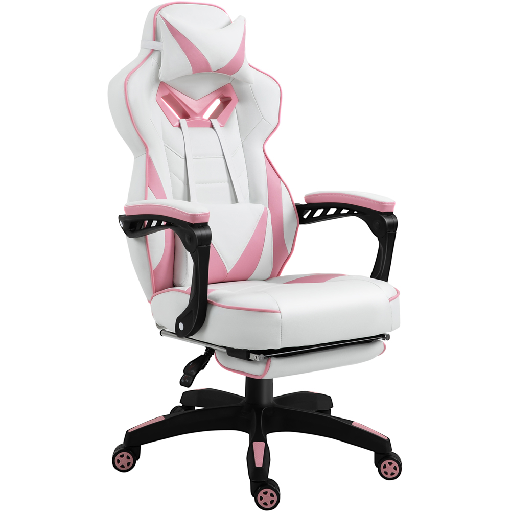 Portland Pink Racing Gaming Chair Image 2