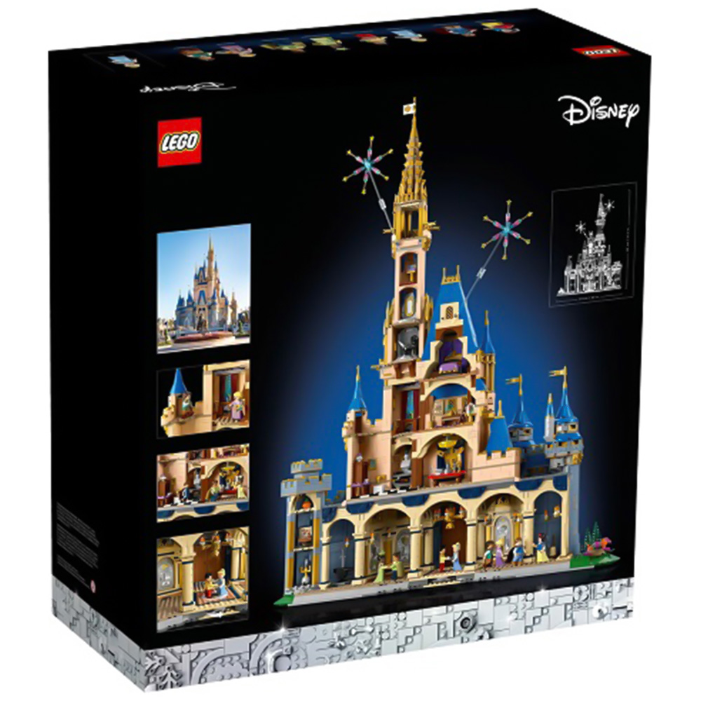 LEGO Disney 43222 100th Anniversary Castle Building Kit Image 1