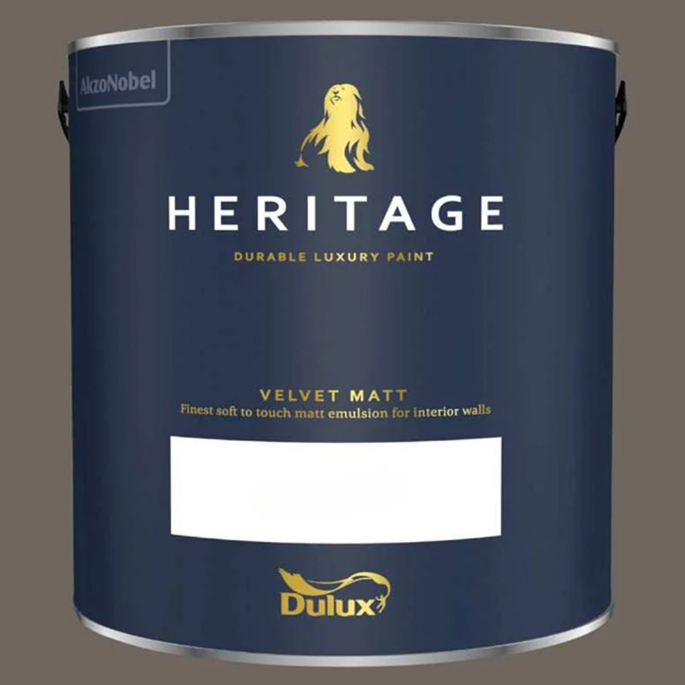 Dulux Heritage Walls and Ceilings Wooded Walk Velvet Matt Emulsion Paint 2.5L Image 2