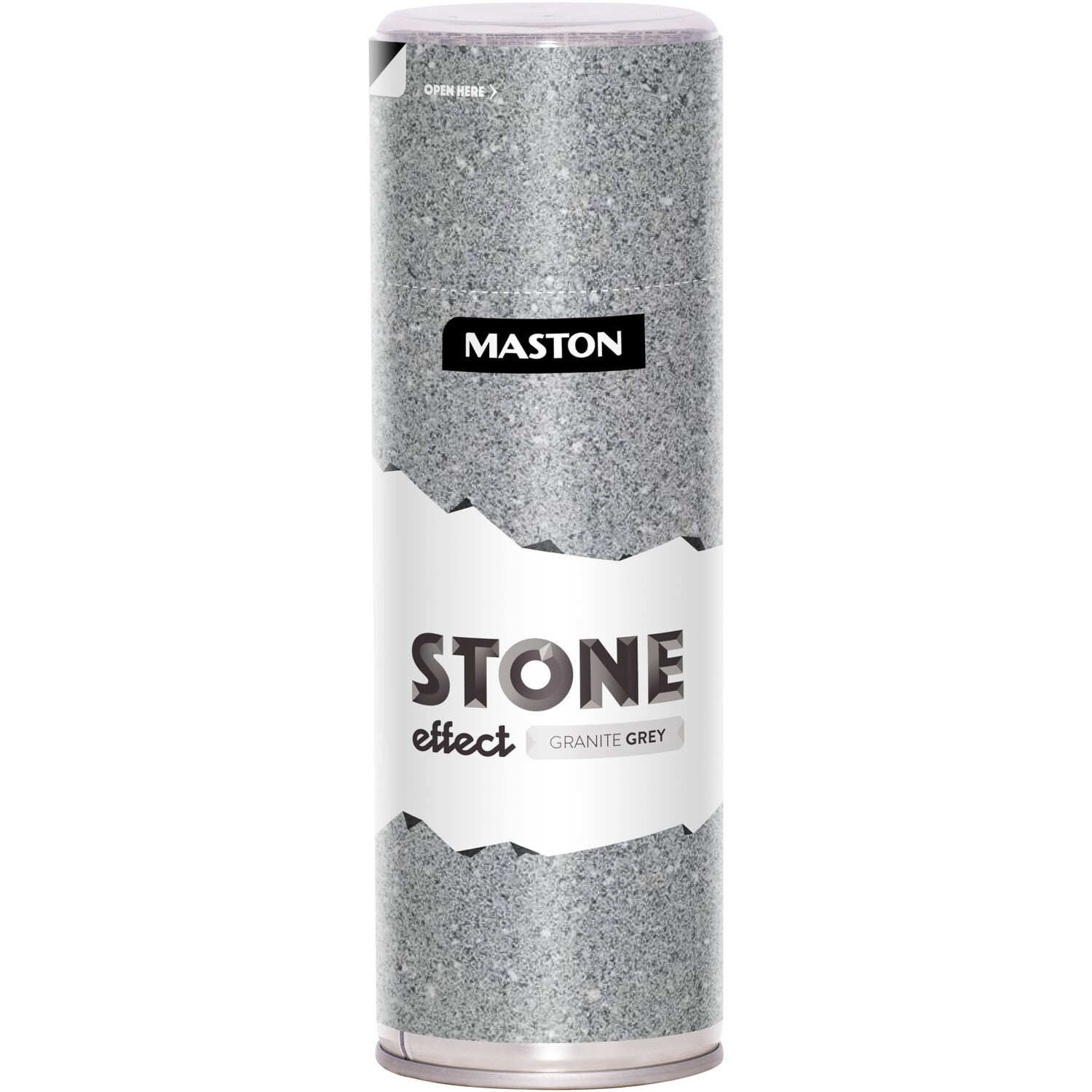 Maston Stone Effect Spray Paint Granite Grey Image