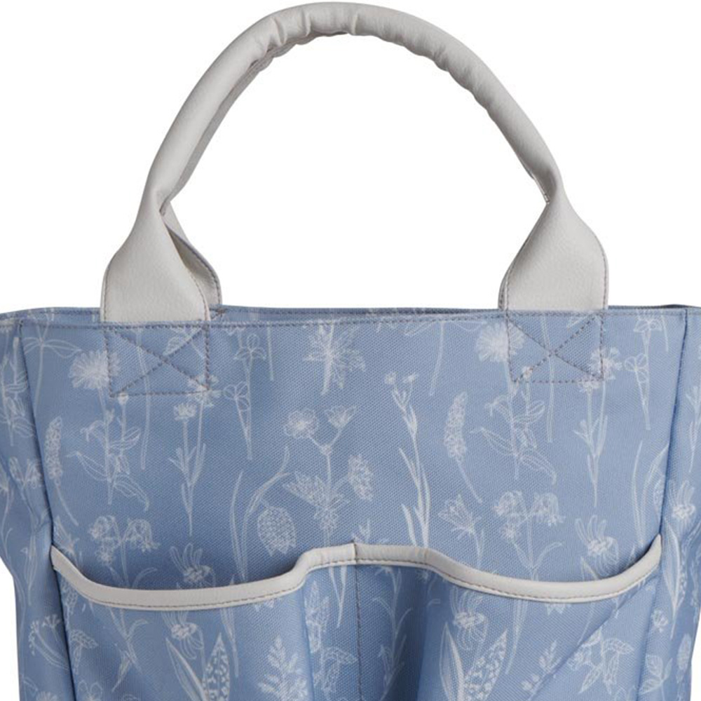 Wilko Blue Patterned Garden Bag Image 4
