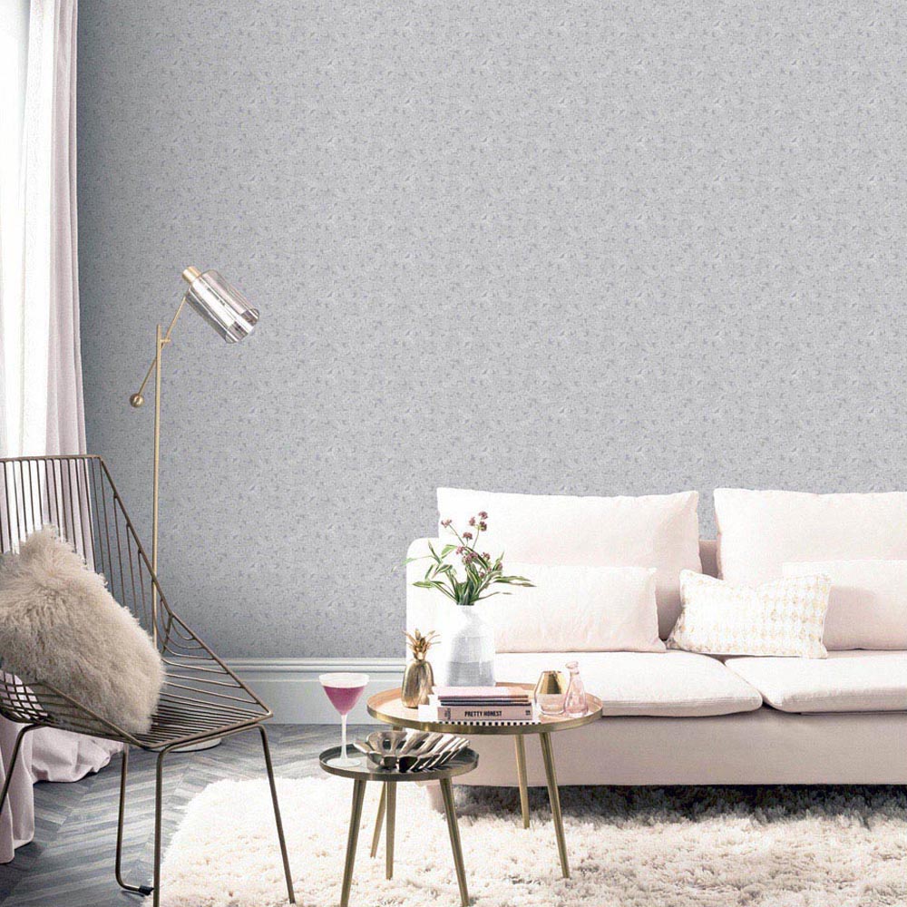 Arthouse Cork Grey and Silver Wallpaper Image 3