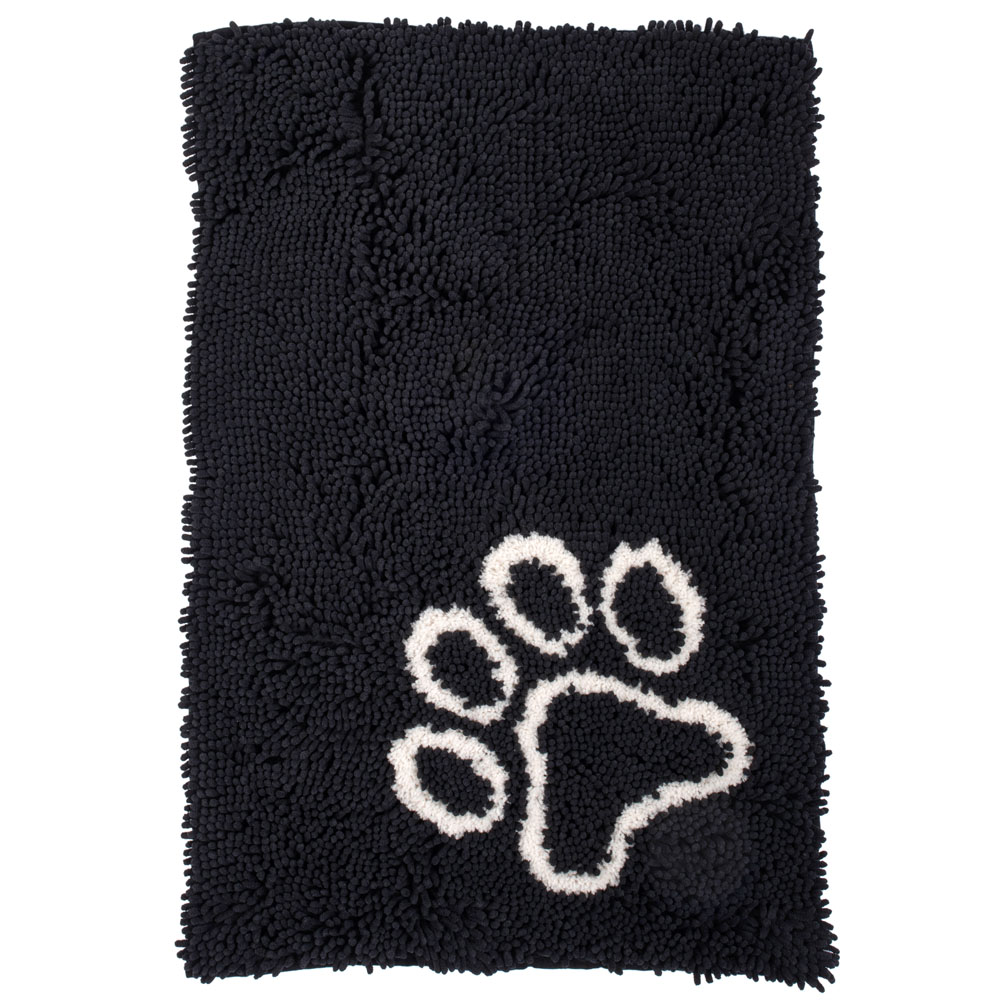 Bunty Large Black Microfibre Pet Mat Image 3
