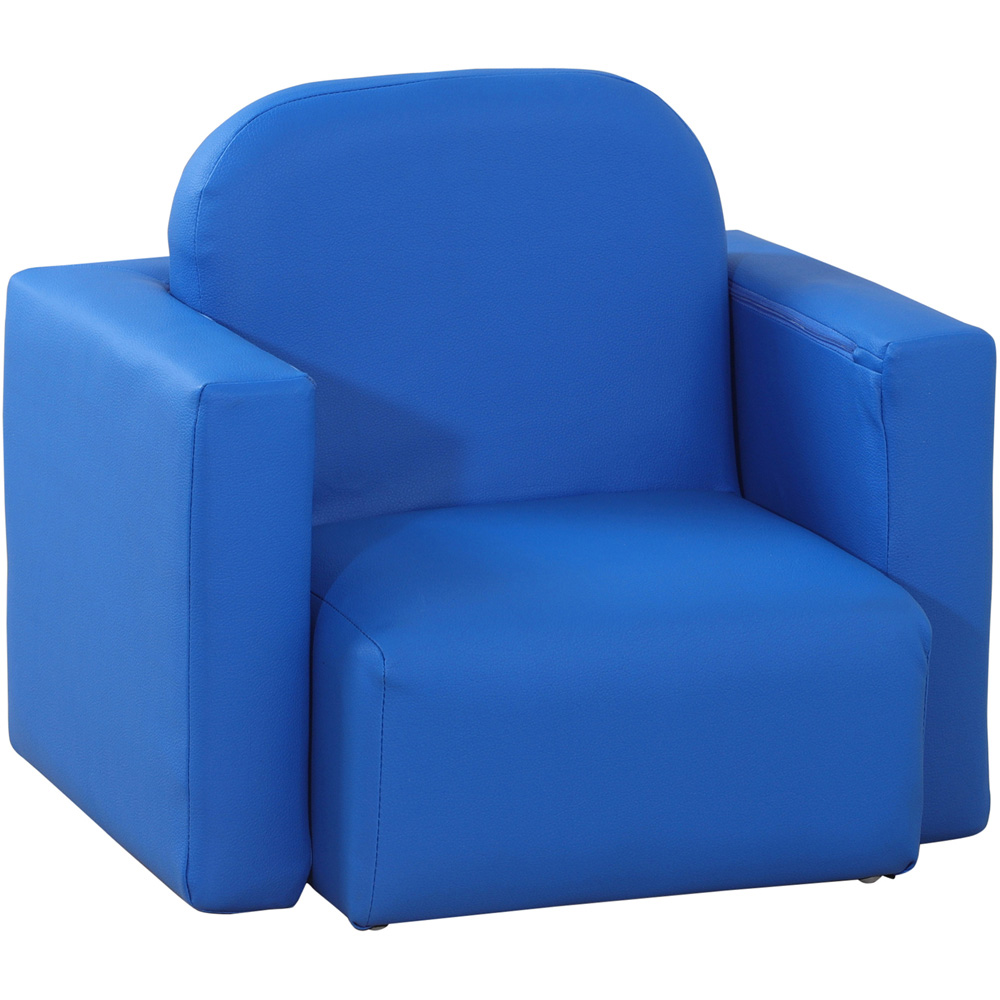 Tommy Toys 2 in 1 Blue Kids Mini Table and Armchair Set Image 2