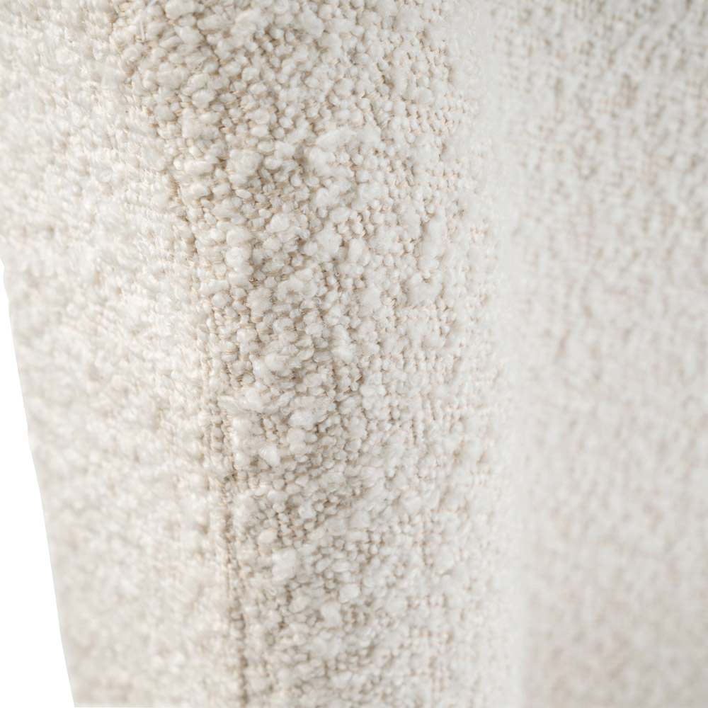 Julian Bowen Eden King Size Ivory Boucle Bed Frame Image 6