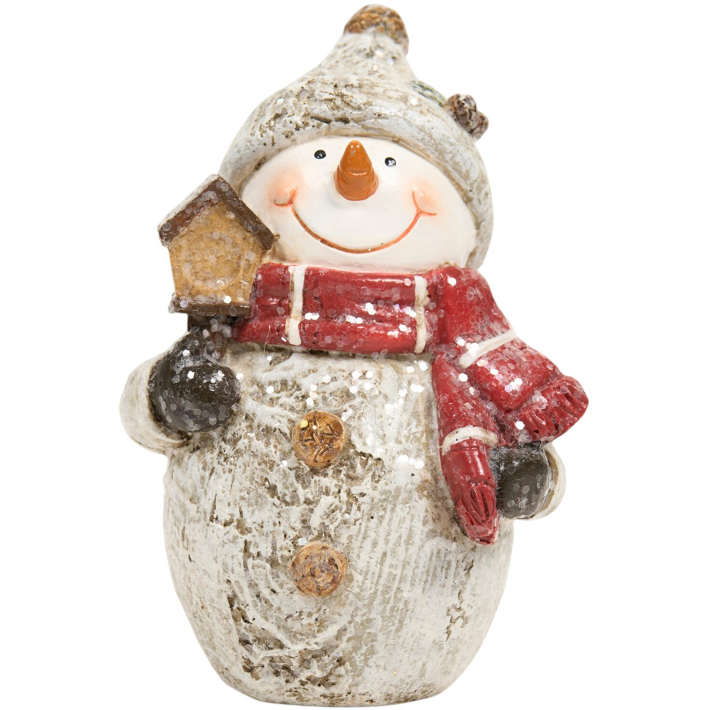 Scandi Snowman Decoration Image 2