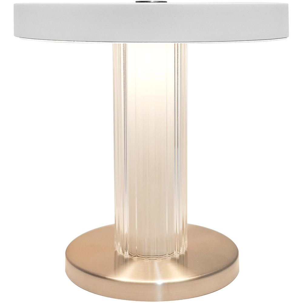 Nordlux Trezzi White Portable Table Lamp Image 1