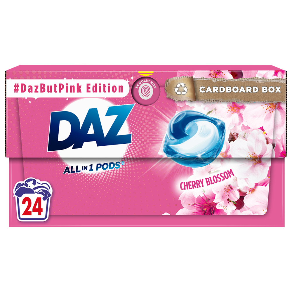 Daz Cherry Blossom All in One Pods 24 Washes Image 1