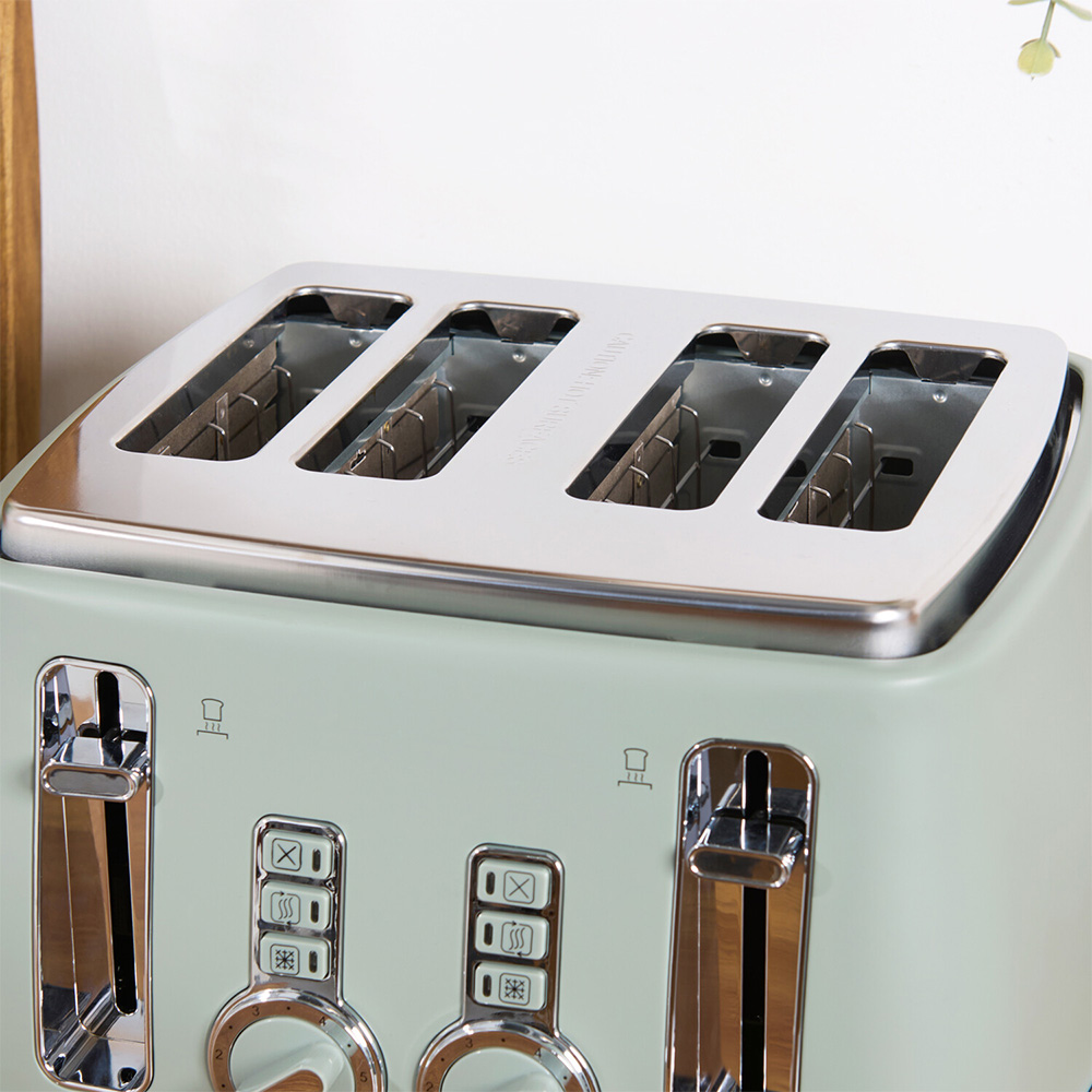 Verde 4 Slice Toaster Sage Image 4