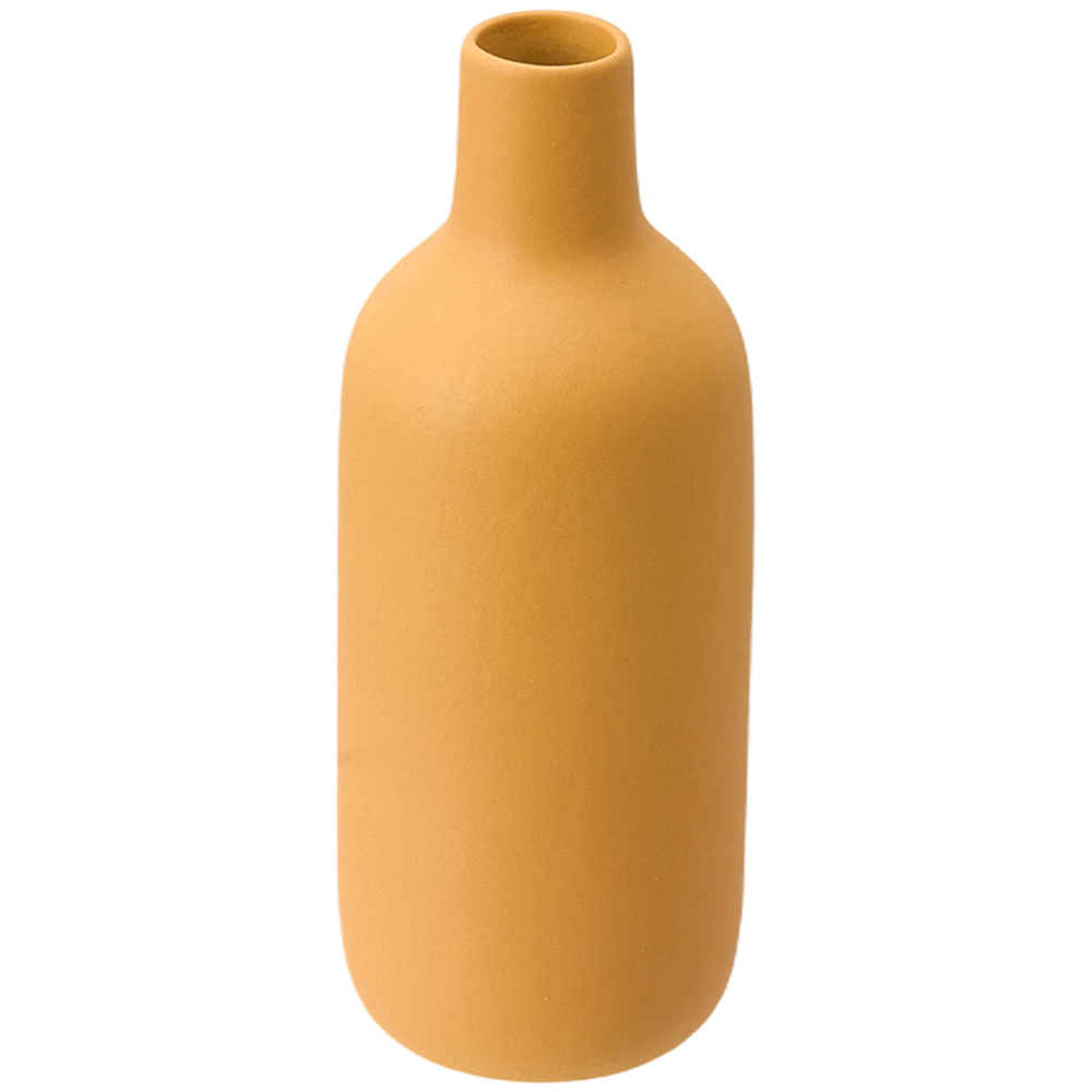 Living and Home Minimalist Muted Tone Ceramic Vase Set of 4 Image 5