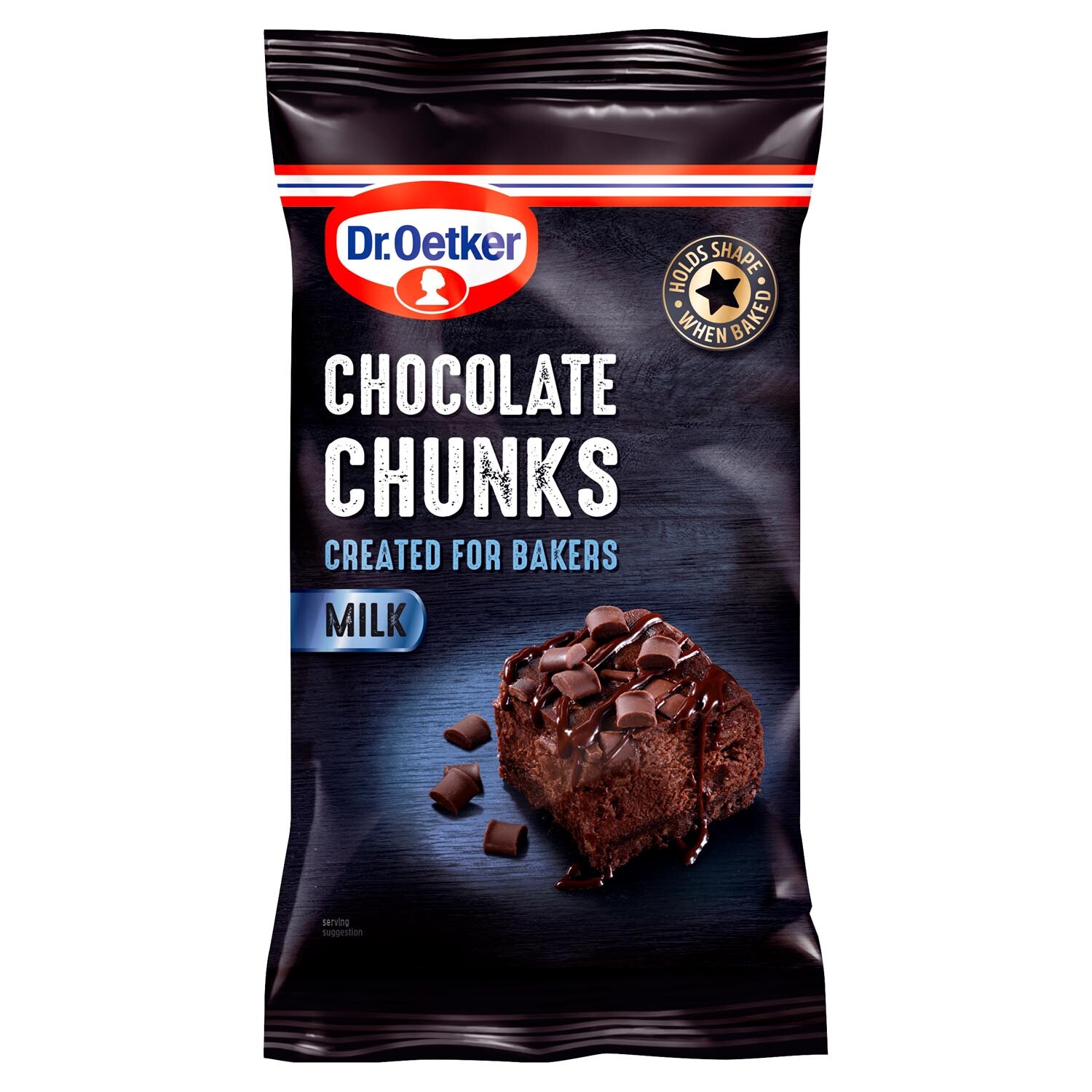 Dr. Oetker Chocolate Chunks - Milk Chocolate Image