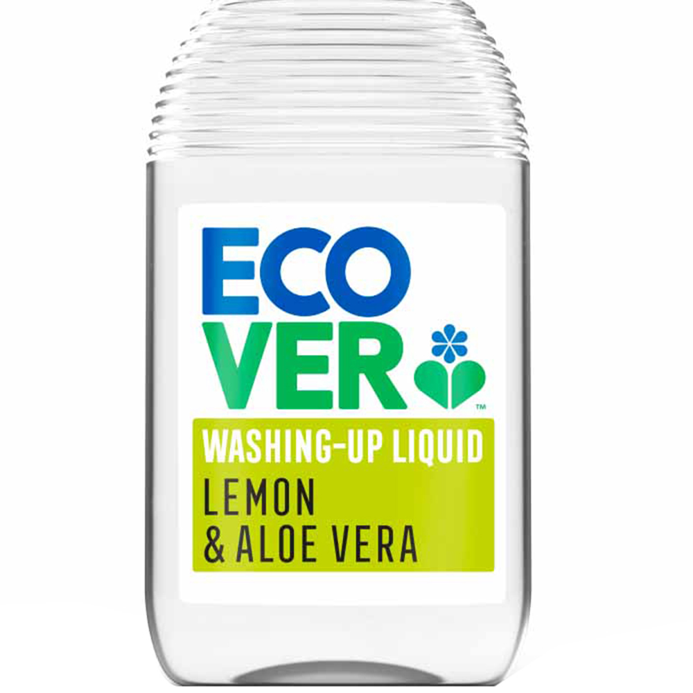 Ecover Lemon and Aloe Vera Washing Up Liquid 450ml Image 3