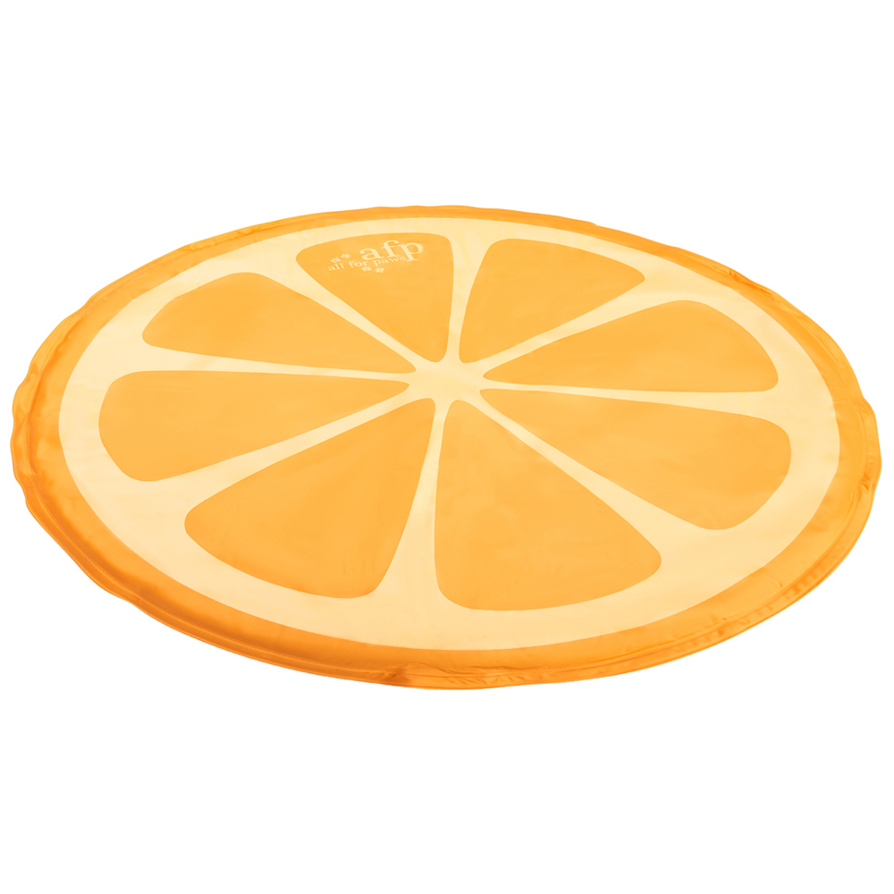 Wilko Orange Shaped Cooling Mat Image 2