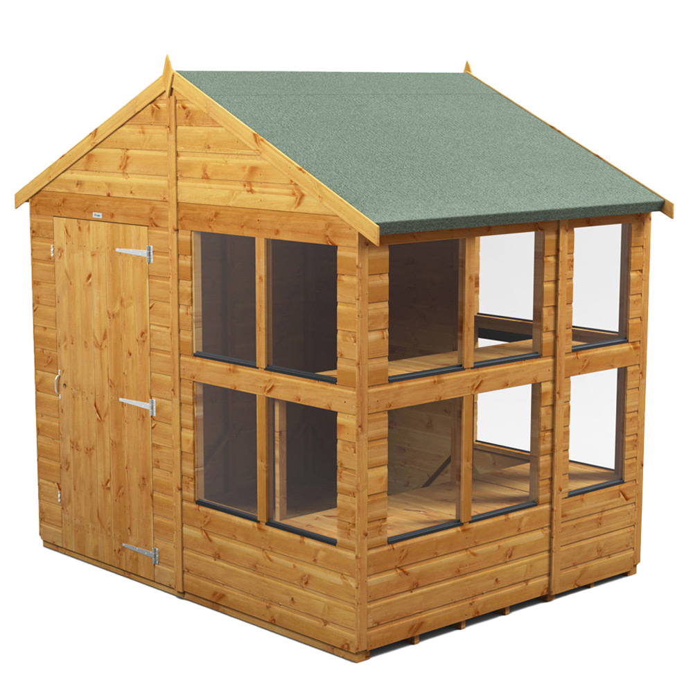 Power 6 x 8ft Apex Potting Shed Image 1