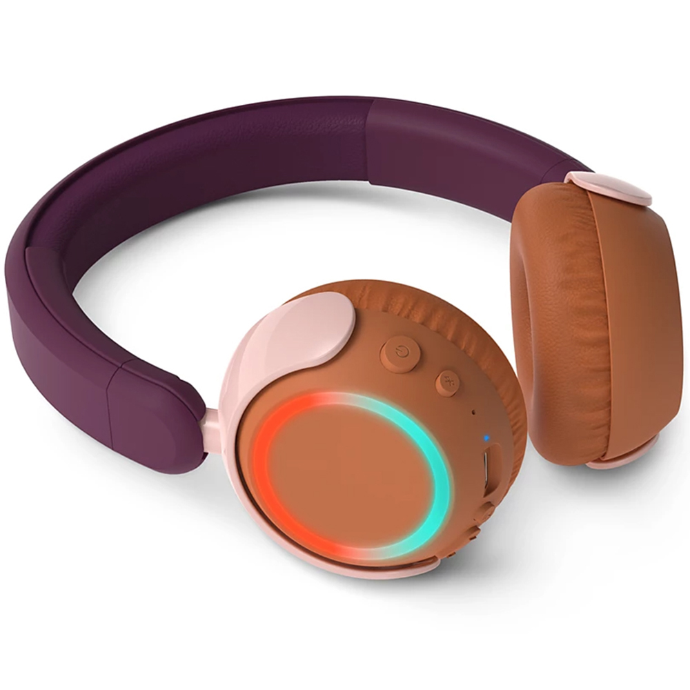 Philips TAK4200 Magenta Kids Wireless Headphones Image 3