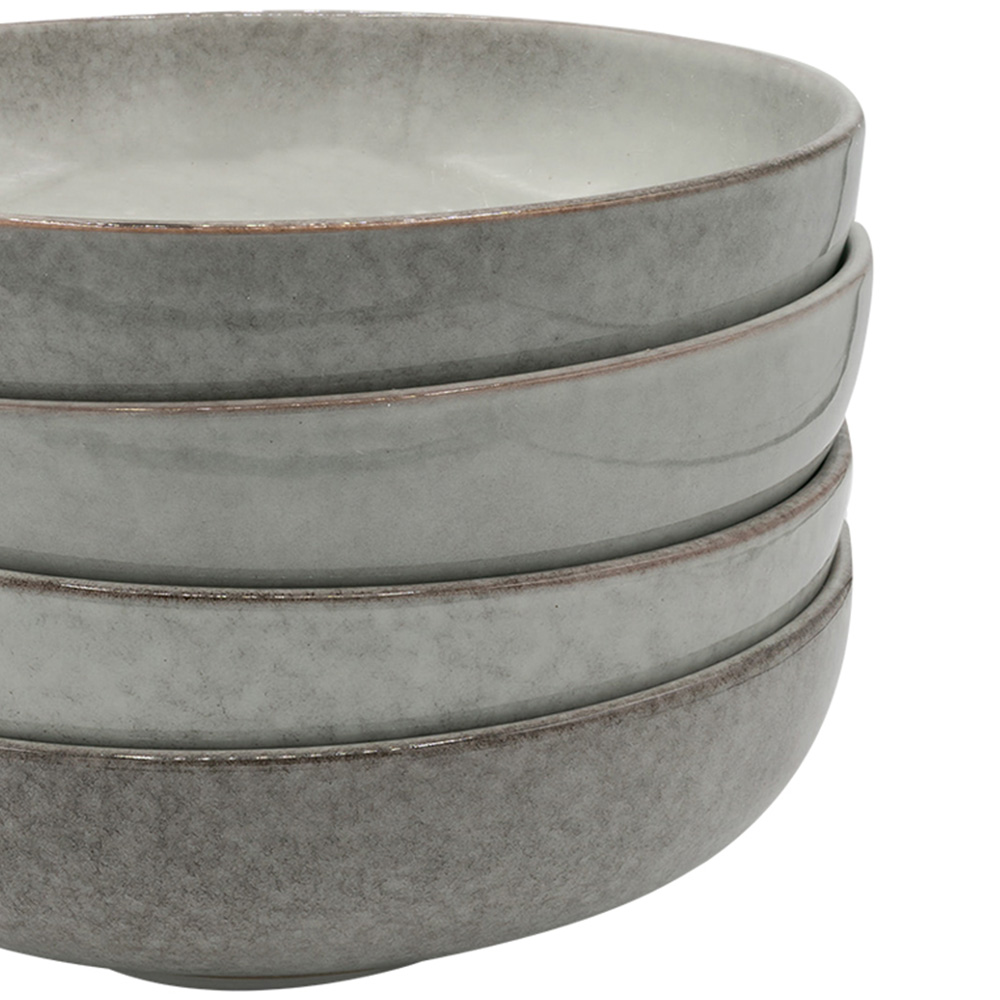 Cooks Professionals K101 Grey Pasta Bowl Set 4 Piece Image 3