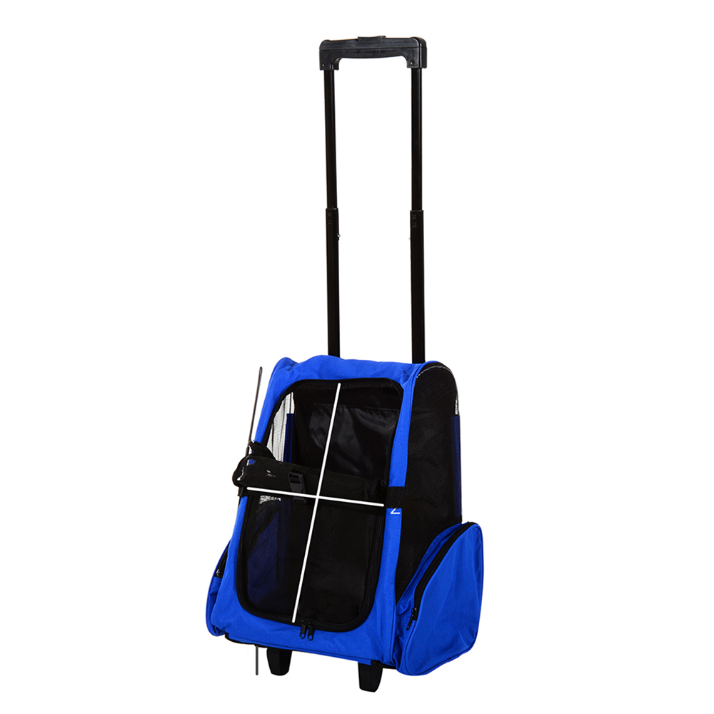 PawHut Pet Travel Backpack Bag Blue Image 3
