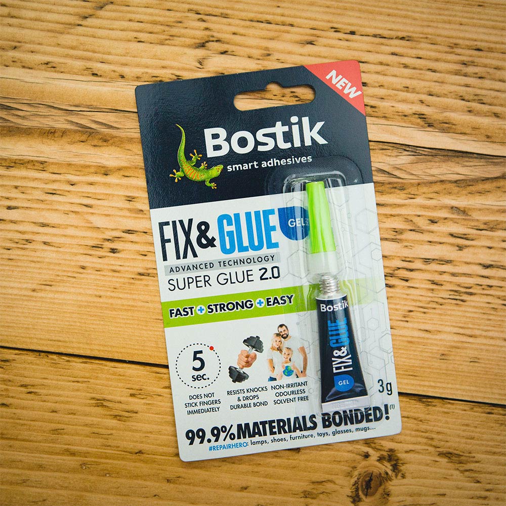 Bostik Fix and Glue Gel 3g Image 3